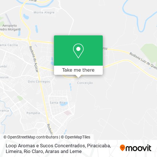 Loop Aromas e Sucos Concentrados map