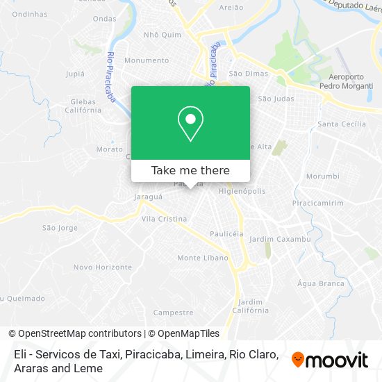 Eli - Servicos de Taxi map