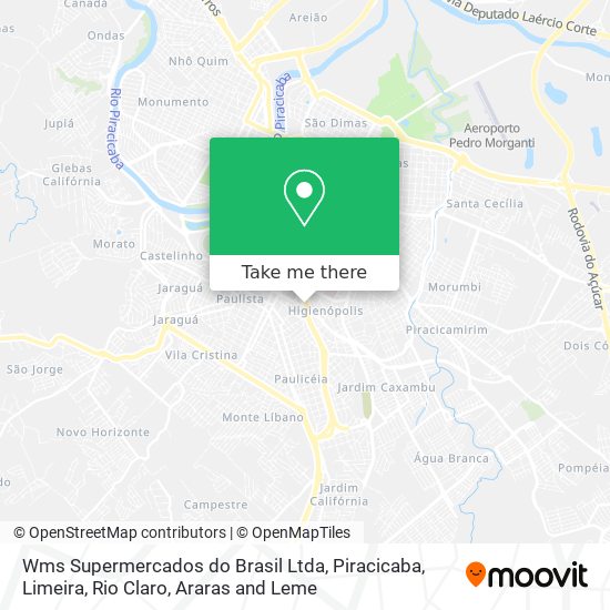 Wms Supermercados do Brasil Ltda map