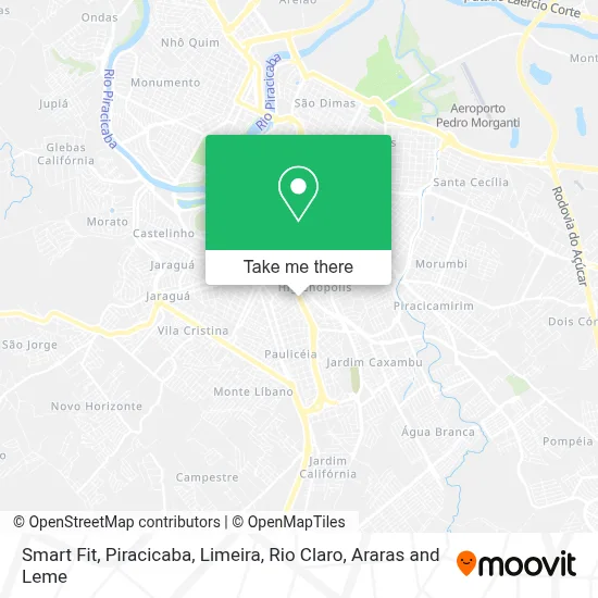 smart Fit map
