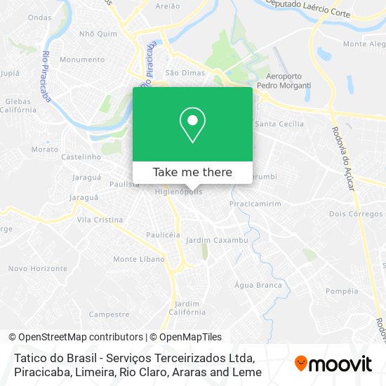 Mapa Tatico do Brasil - Serviços Terceirizados Ltda
