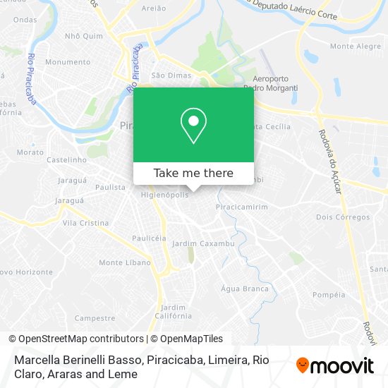Marcella Berinelli Basso map