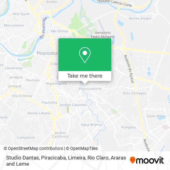 Studio Dantas map