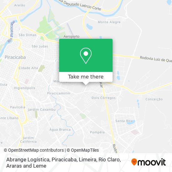 Abrange Logística map