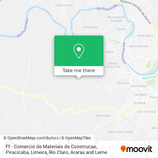 Ff - Comercio de Materiais de Construcao map
