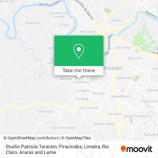 Studio Patricia Tararam map