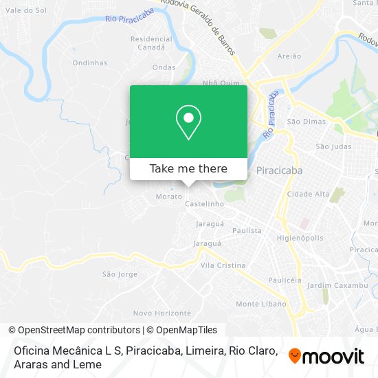 Oficina Mecânica L S map