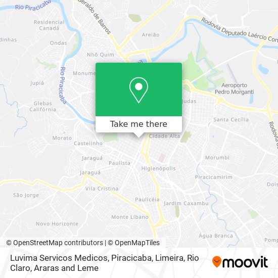 Luvima Servicos Medicos map