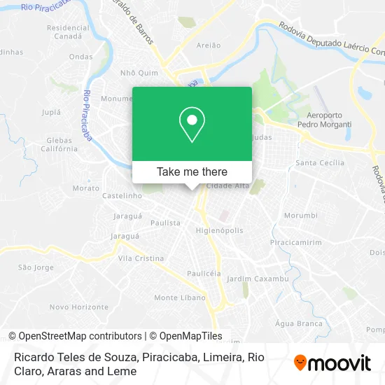 Ricardo Teles de Souza map