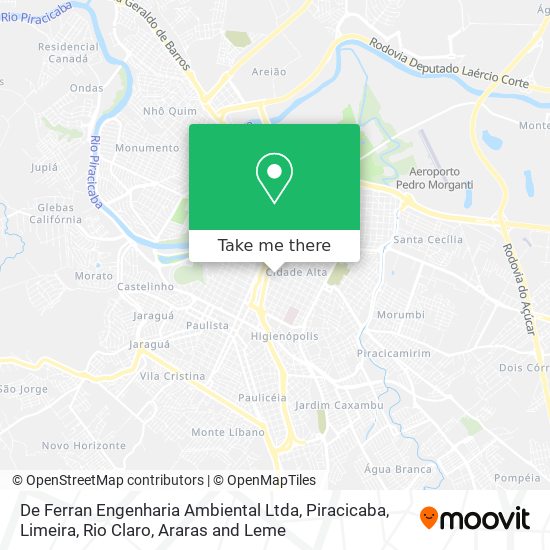 De Ferran Engenharia Ambiental Ltda map