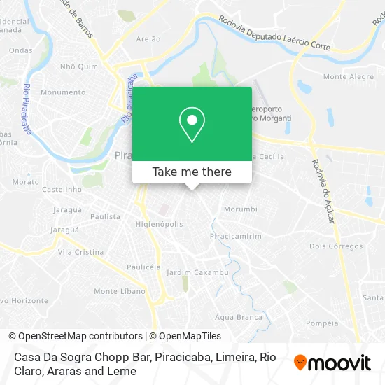 Casa Da Sogra Chopp Bar map