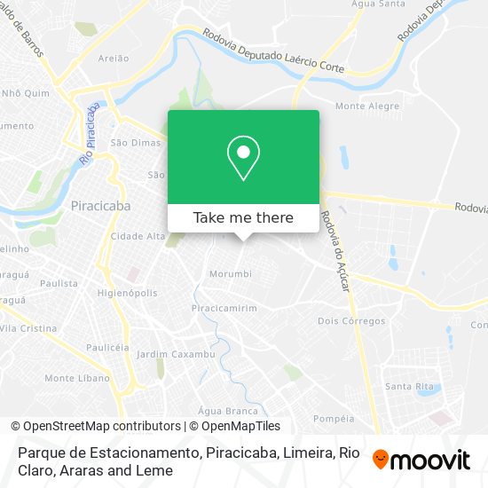 Mapa Parque de Estacionamento