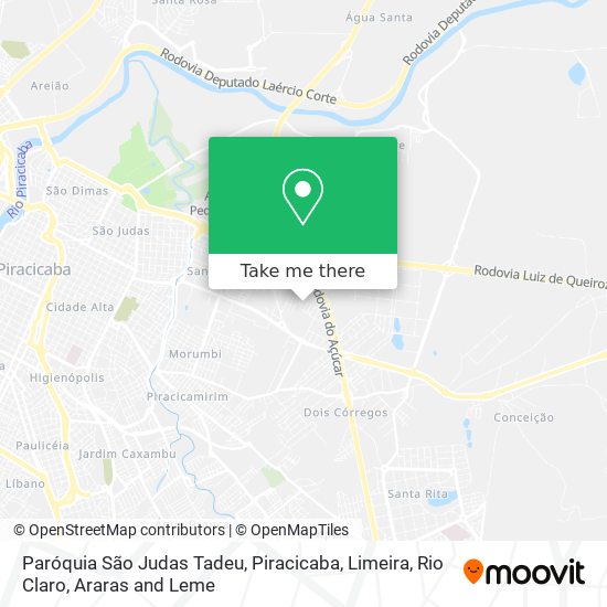 Paróquia São Judas Tadeu map