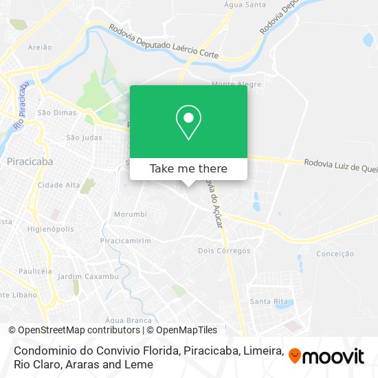 Condominio do Convivio Florida map