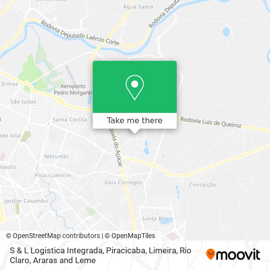 S & L Logistica Integrada map