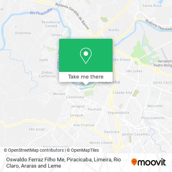 Oswaldo Ferraz Filho Me map