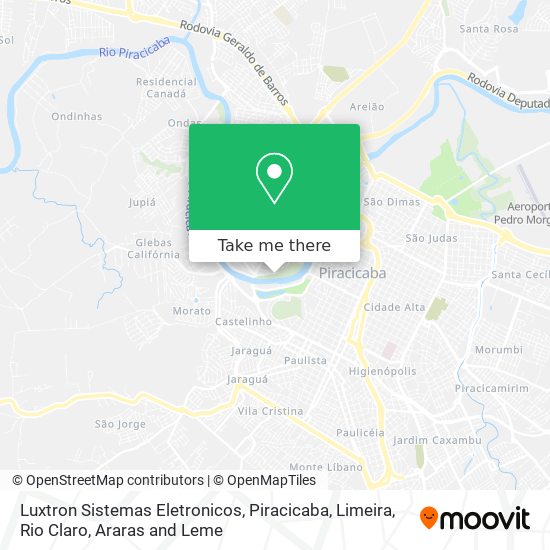 Luxtron Sistemas Eletronicos map