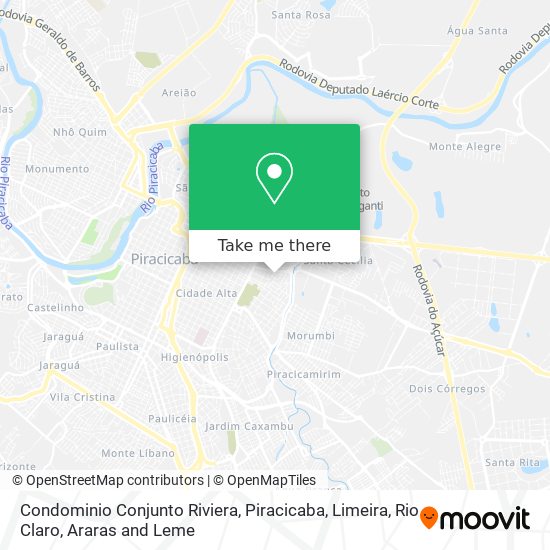 Condominio Conjunto Riviera map
