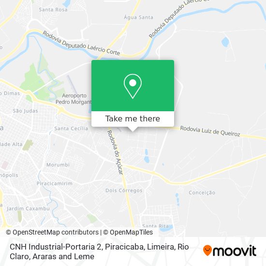 CNH Industrial-Portaria 2 map