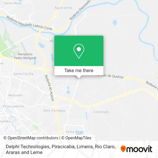Mapa Delphi Technologies