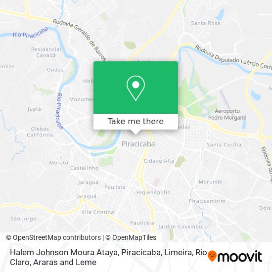 Halem Johnson Moura Ataya map