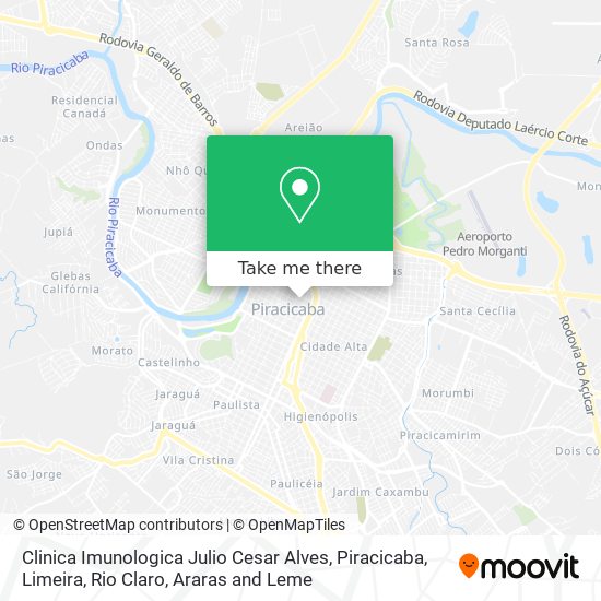 Clinica Imunologica Julio Cesar Alves map