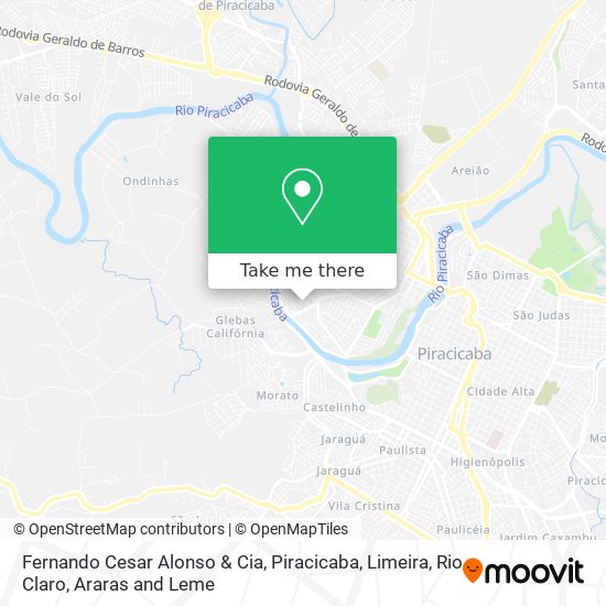 Fernando Cesar Alonso & Cia map