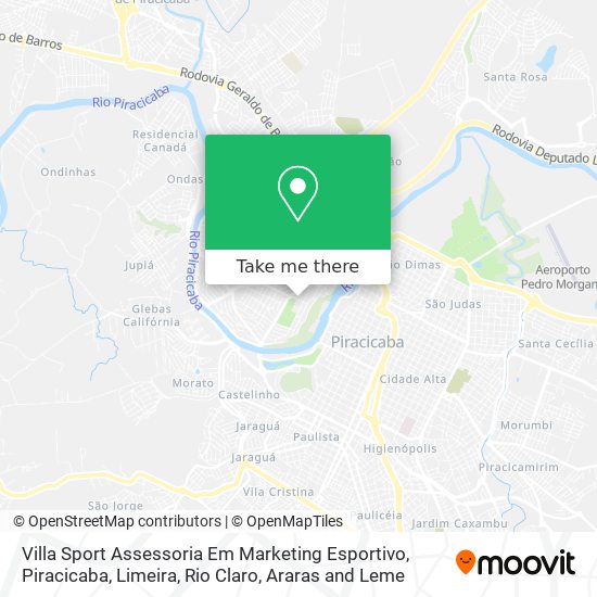 Villa Sport Assessoria Em Marketing Esportivo map