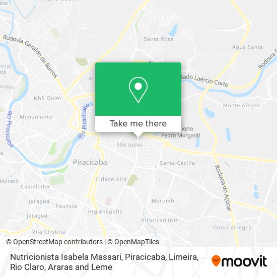 Nutricionista Isabela Massari map