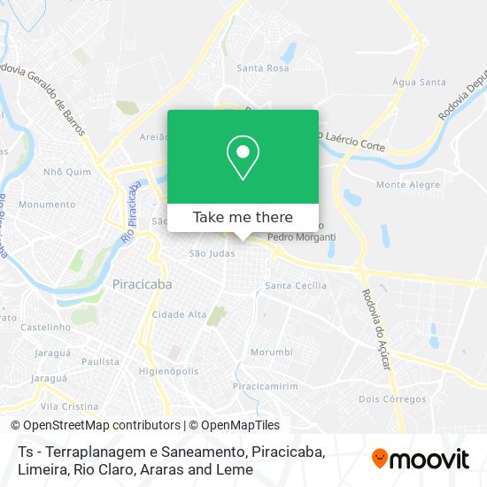 Ts - Terraplanagem e Saneamento map