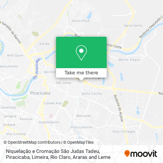 Niquelação e Cromação São Judas Tadeu map