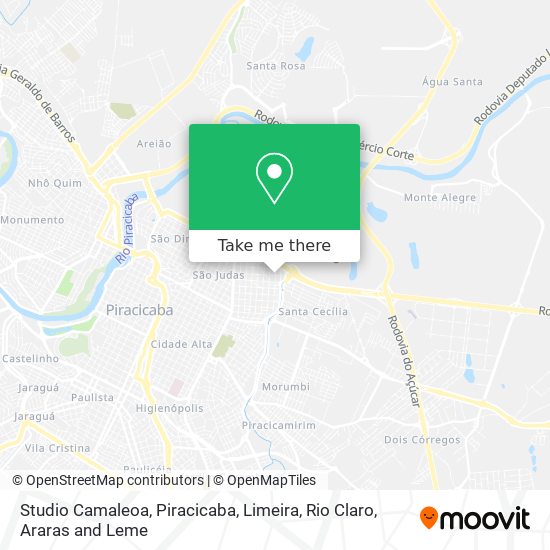 Studio Camaleoa map