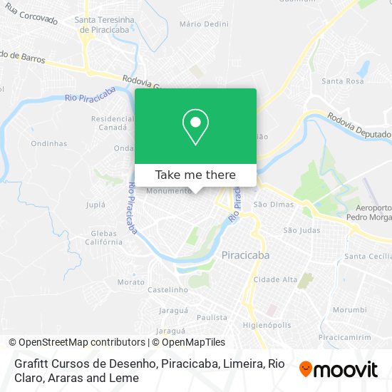 Grafitt Cursos de Desenho map