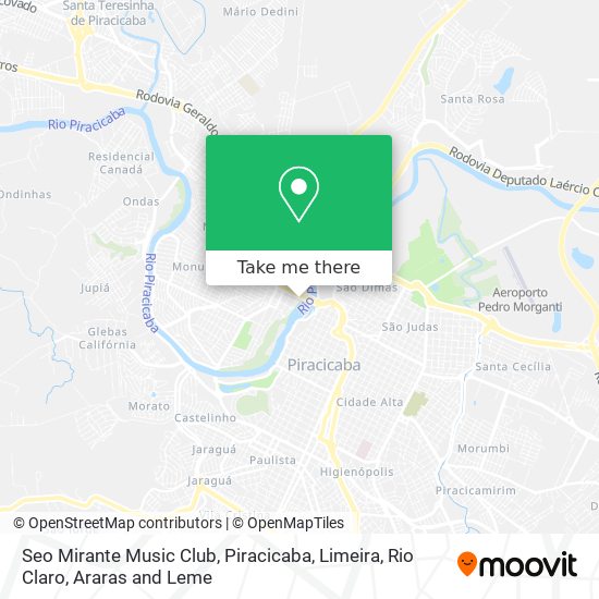 Seo Mirante Music Club map