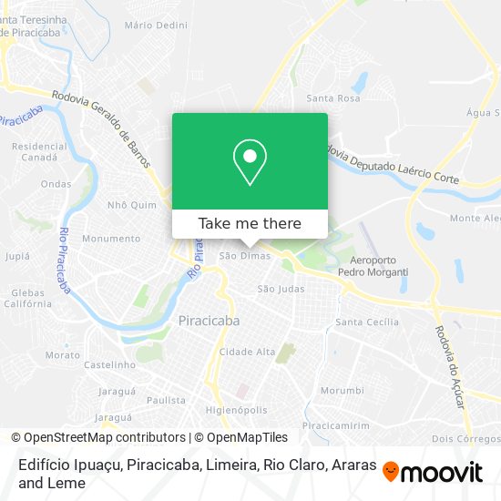 Edifício Ipuaçu map