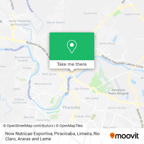 Now Nutricao Esportiva map