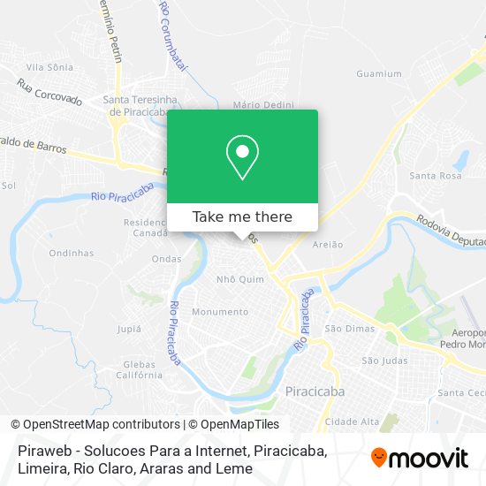 Piraweb - Solucoes Para a Internet map