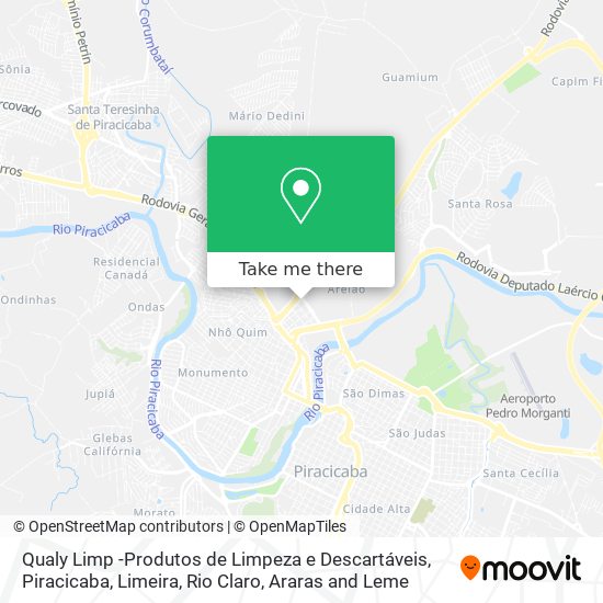 Qualy Limp -Produtos de Limpeza e Descartáveis map