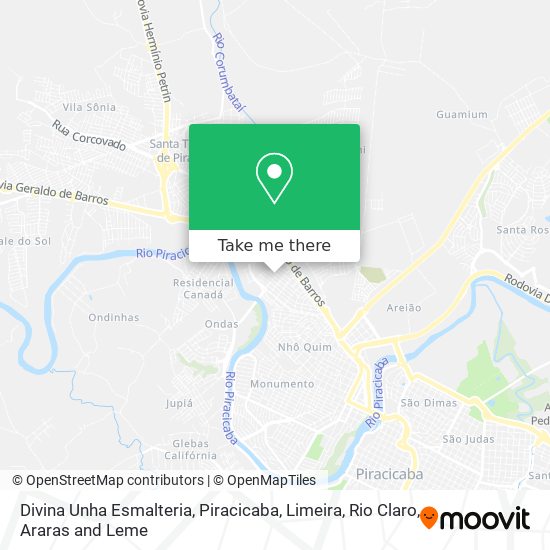 Divina Unha Esmalteria map