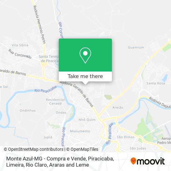 Monte Azul-MG - Compra e Vende map