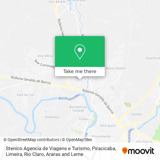 Stenico Agencia de Viagens e Turismo map