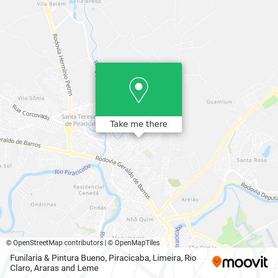 Funilaria & Pintura Bueno map