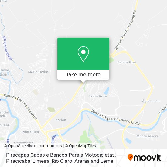 Piracapas Capas e Bancos Para a Motocicletas map