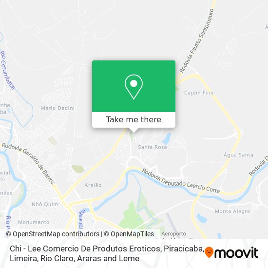 Chi - Lee Comercio De Produtos Eroticos map
