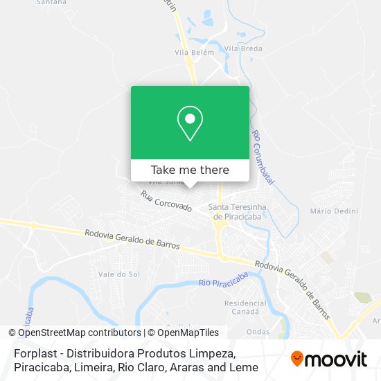 Forplast - Distribuidora Produtos Limpeza map