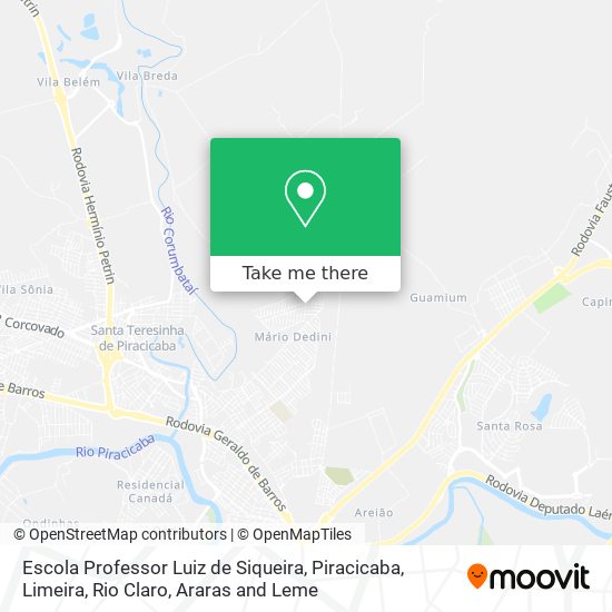 Escola Professor Luiz de Siqueira map