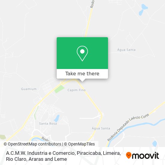 A.C.M.W. Industria e Comercio map