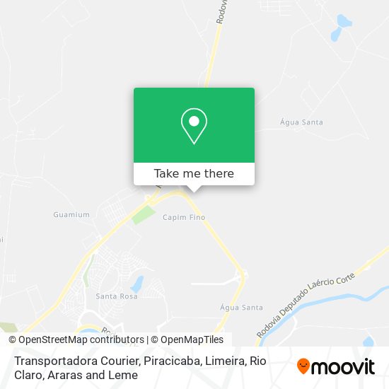 Transportadora Courier map