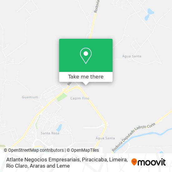 Atlante Negocios Empresariais map