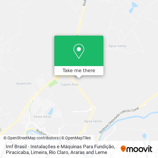 Imf Brasil - Instalações e Máquinas Para Fundição map